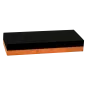 Pierre à affûter rectangulaire double face 125 x 50 x 25 mm grain moyen et fin Pierre à affûter rectangulaire double face 125 x 50 x 25 mm grain moyen et fin