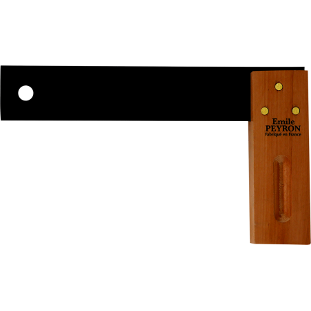 Equerre de menuiserie à talon 400mm - outils Emile Peyron