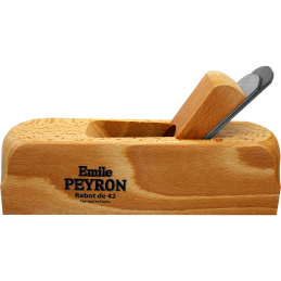 Outillage Emile PEYRON Rabot hêtre massif (45 mm)