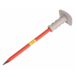 Outillage Emile PEYRON Pointerolle broche de maçon avec poignée pare-coups (250x16 mm)