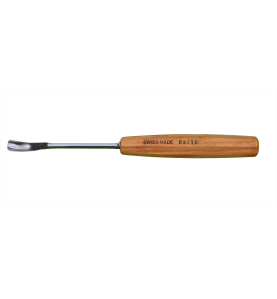 Gouge demi creuse forme cuillère 10 mm