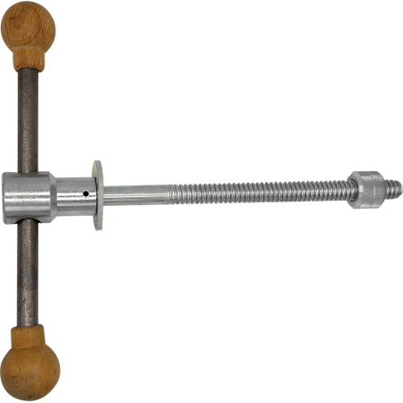 Vis d'établi de menuisier diamètre 22 mm Avec manche en bois