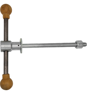 Vis d'établi de menuisier diamètre 22 mm Avec manche en bois