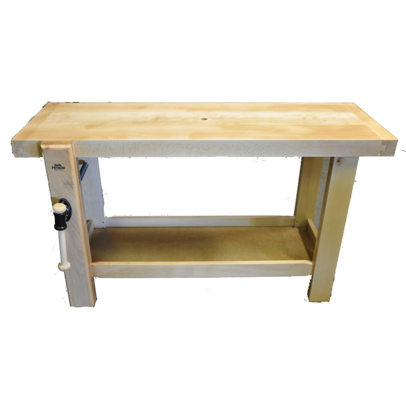 Etabli de menuisier modèle intermédiaire 150x50x7