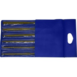 Outillage Emile PEYRON Jeu 6 limes aiguille (140 mm)