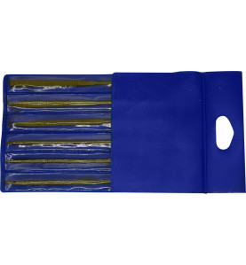 Outillage Emile PEYRON Jeu 6 limes aiguille (140 mm)