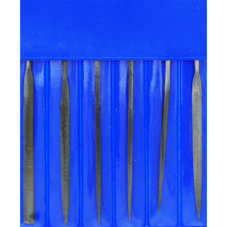 Etui de 6 limes aiguille longueur 140mm | Emile Peyron Outillage