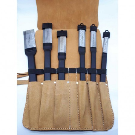 Trousse de 4 ciseaux de charpente 20/25/30/40mm