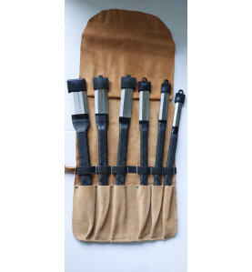 Trousse de 4 ciseaux de charpente 20/25/30/40mm