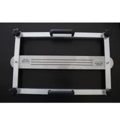 Grenouille de charpentier complète pour traçage rapide de mortaises 40 mm en aluminium et inox Émile Peyron