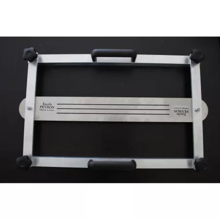 Grenouille de charpentier complète pour traçage rapide de mortaises 40 mm en aluminium et inox Émile Peyron
