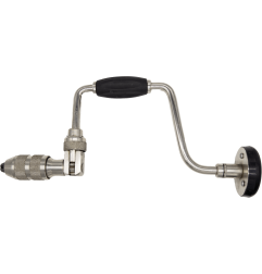 Vilebrequin de charpente professionnel - Mandrin 3 mors auto-serrant