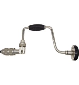 Vilebrequin de charpente professionnel - Mandrin 3 mors auto-serrant