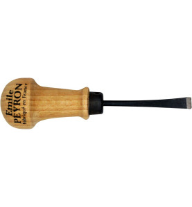 Fermoir droit de sculpteur | Outillage Emile Peyron