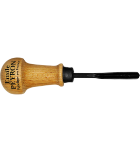 Gouge de sculpteur en V 8mm| Outillage Emile Peyron