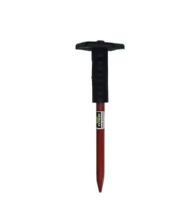 Outillage Emile PEYRON Pointerolle broche de maçon avec poignée pare-coups (400x18 mm)