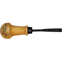 Gouge de sculpteur demi-creuse 8mm | Outillage Emile Peyron