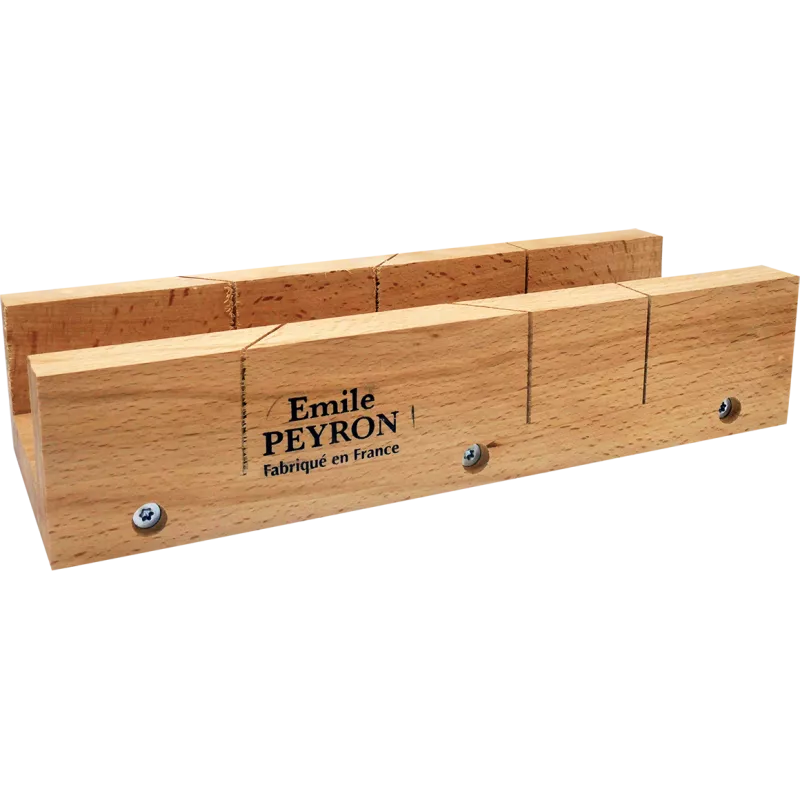 Boîte à onglets professionnelle en bois - Plusieurs longueurs et largeurs disponibles