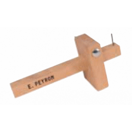 Trusquin à vis hêtre massif