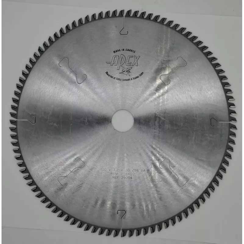 Lame de scie circulaire pour mélaminé - Alésage 30 mm (AL30) - Haute finition sans éclats