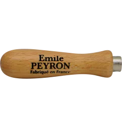 Manche de lime en bois 110 mm virole acier | Émile Peyron