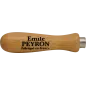 Manche de lime en bois 110 mm (grand modèle) - Virole acier Manche de lime en bois 110 mm (grand modèle) - Virole acier