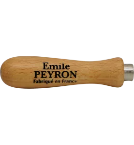 Manche de lime en bois 110 mm virole acier | Émile Peyron