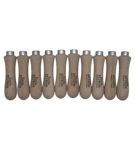 Lot de 10 manches de lime bois 110 mm | Émile Peyron