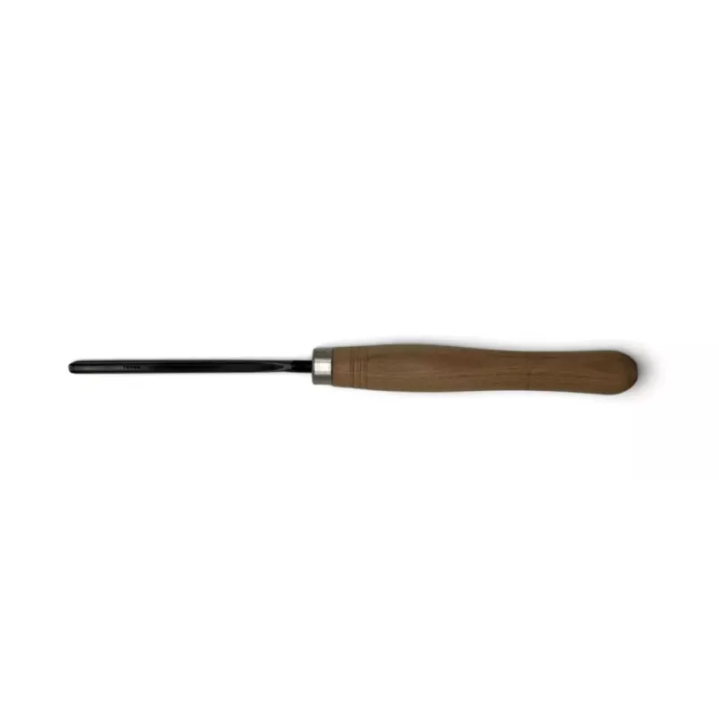 Ciseau triangulaire oblique de tournage sur bois 20 mm en acier au carbone