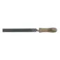 Lime plate pour métaux 100 mm taille douce - Manche bois Lime plate pour métaux 100 mm taille douce - Manche bois