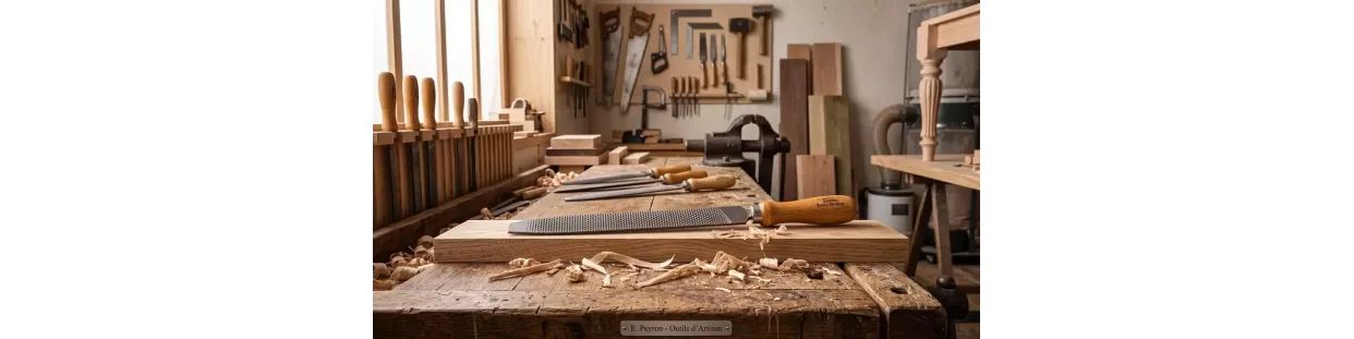 Râpes à Bois Professionnelles | Demi-Ronde, Plate, Ronde