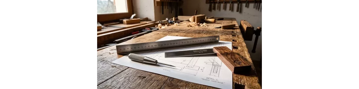 Outils de Traçage et Mesure pour le Bois | Émile Peyron