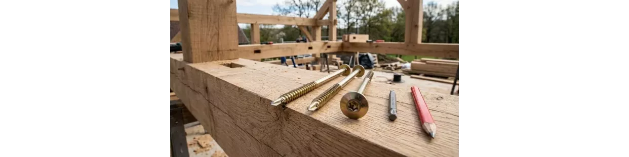 Fixations de charpente et visserie technique bois | Émile Peyron