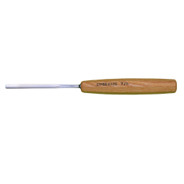 Gouge droite demi creuse 6 mm