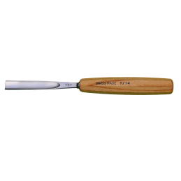 Gouge droite demi creuse 14 mm